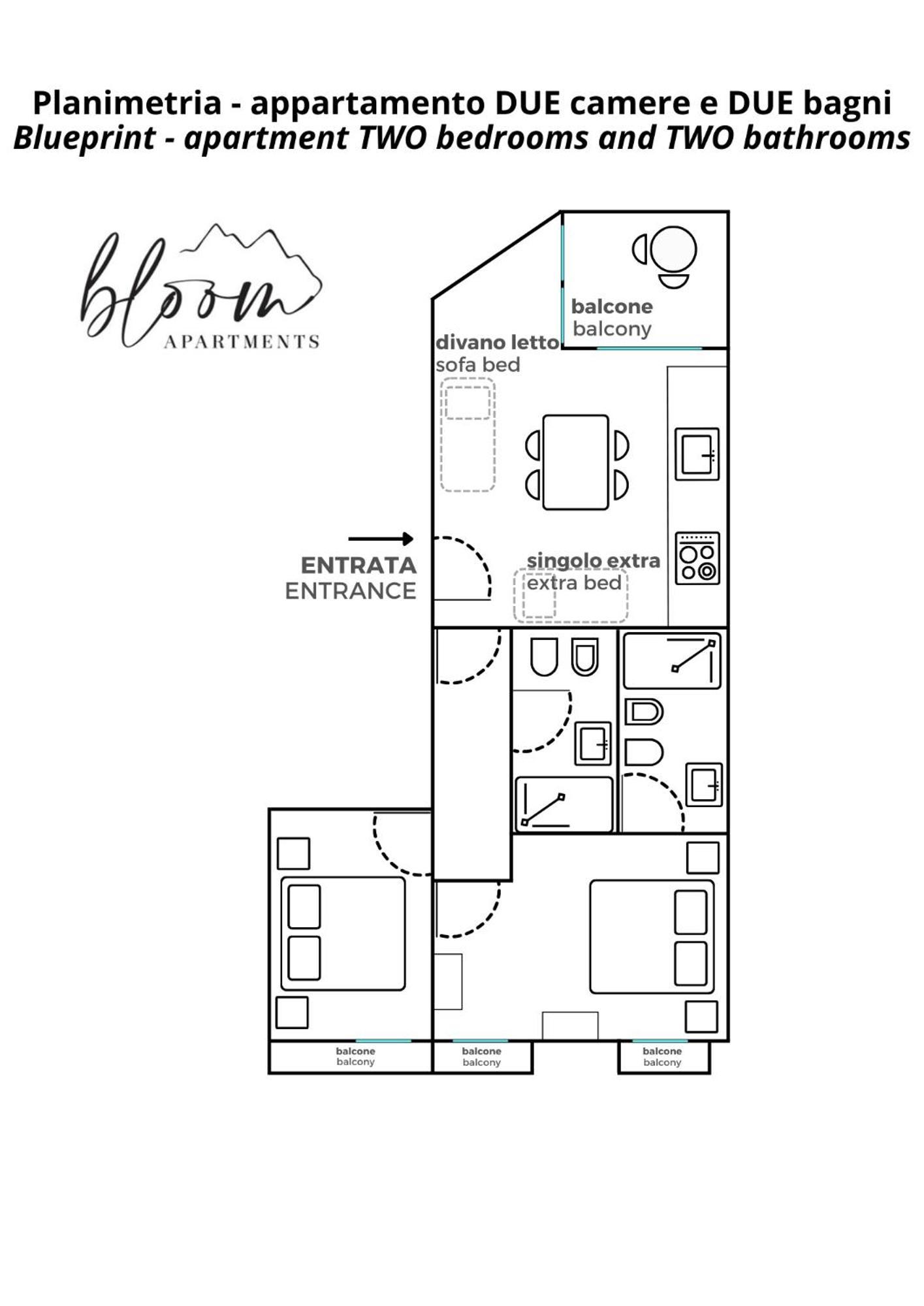 Bloom Apartments ترينتو المظهر الخارجي الصورة